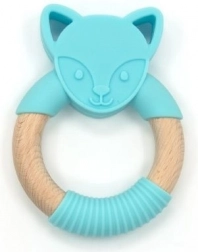 silikonové kousátko modrý vlk Nature Planet