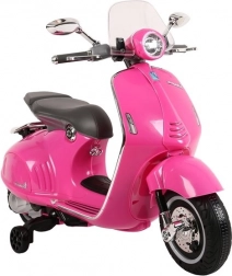 Skútr na baterii Vespa GTS 300 růžový
