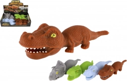 Dinosaurus antistresová hračka z pískem 18 cm