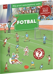 Můj první samolepkový sešit – fotbal