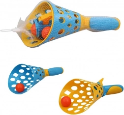 Košík s vystřelovacím míčkem pro děti