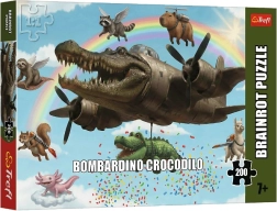 Trefl puzzle BrainRots bombardino Crocodilo 200 dílků