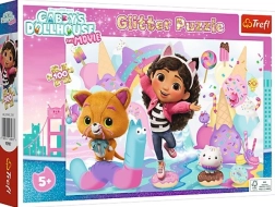 Svítící puzzle Gábinin kouzelný domek s kamarády 100 dílků