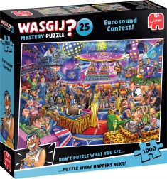 Puzzle Wasgij Mystery 25: Soutěž Eurosound 1000 dílků
