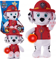 plyšák paw patrol marshall s baterkou a noční lampičkou 32 cm