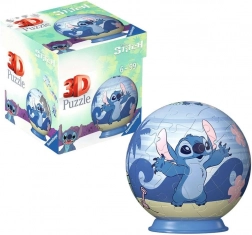 Ravensburger 3D puzzleball disney stitch 54 dílků