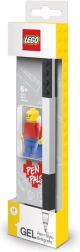 Lego gelové pero s minifigurkou, černé
