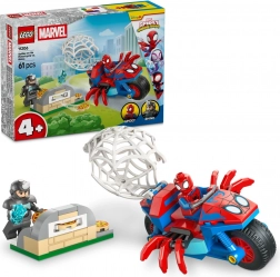 LEGO Spidey na motorce vs. Rhino