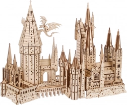 Ugears dřevěné 3D puzzle hrad Bradavice HARRY POTTER