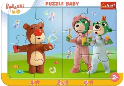 Rámkové puzzle pro nejmenší – Zábavné bobásky (TREFL)