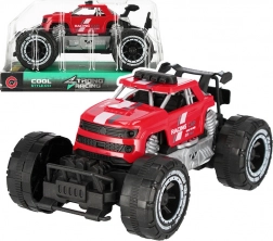 závodní terénní auto s pohonem na zpětné natažení