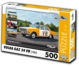 Puzzle RETRO-AUTA Volha GAZ 24 VB (1984) – 500 dílků