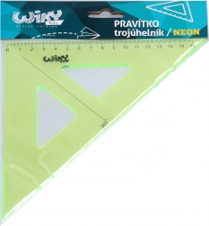 pravoúhlý trojúhelník neon 16 cm