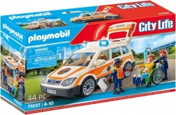 Playmobil City Life záchranné auto s figurkami a světlem a zvukem
