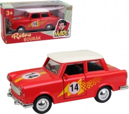 Trabant kovové autíčko, 12 cm