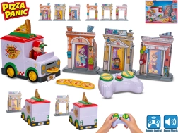 RC dodávka Pizza Panic! vystřelující pizzu se zvukem
