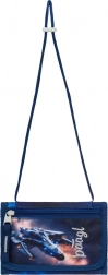 Peněženka na krk s motivem vesmírné lodi BAAGL