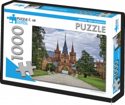 Puzzle Hradec nad Moravicí 1000 dílků