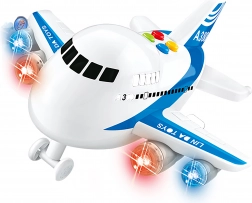 Letadlo na setrvačník se světelnými a zvukovými efekty 22 cm