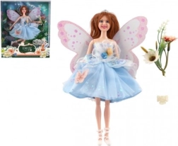 Panenka víla s kloubovými křídly a doplňky