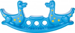 Woopie modrý víceosobní houpačkový bujak Dino