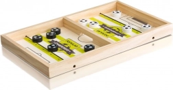 Stolní fotbalová rychlostní hra ze dřeva