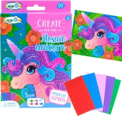 Kreativní pěnová mozaika – samolepicí výtvarný set – Mozaika