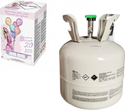 Hélium pro nafouknutí 20 balónků