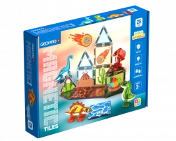 geomag magnetic tiles dino magnetická stavebnice pro děti