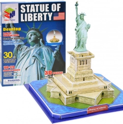 3D puzzle Socha Svobody – vzdělávací model New Yorku (30 dílků)