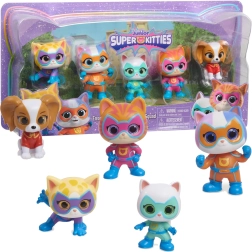 Disney Junior Super Kitties sada 5 figurek – tým koťátek