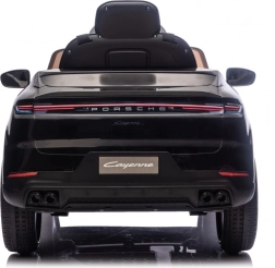 Dětské elektrické autíčko PORSCHE Cayenne – černé