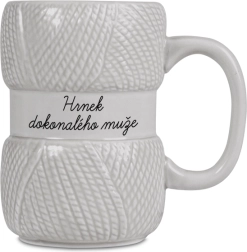 Pletený keramický hrnek pro muže 400 ml