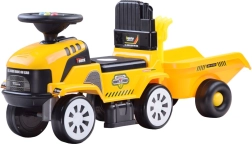 Odrážedlo traktor s přívěsem a melodiemi pro děti – Traktor