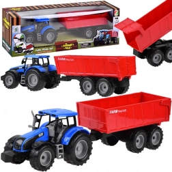 Traktor s přívěsem