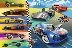 puzzle 24 maxi hot wheels rychlá jízda