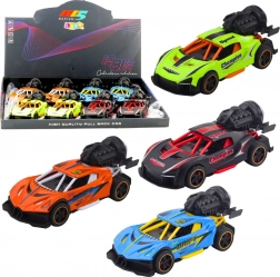 Sportovní auto s efekty světla, zvuku a kouře