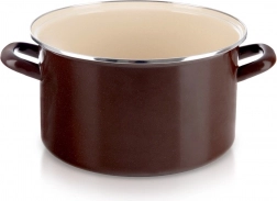 Emaliovaný hrnec Brown 28 cm, 8 l
