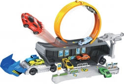 Tahač s vystřelovací dráhou a 3 autíčky