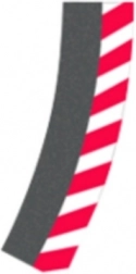 Vnější krajnice pro klopenou zatáčku 2/30° R2 pro autodráhy CARRERA EVOLUTION, DIGITAL 132 a DIGITAL 124