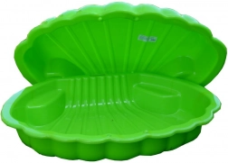 Pískoviště mušle modré 108 × 78 cm