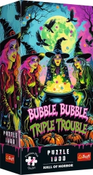 Trefl puzzle Hall of Horror: Trojité potíže, 1000 dílků