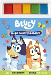 Otiskni prstík bluey – kreativní otiskovací knížka
