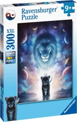 Ravensburger puzzle Lvi – odvaha 300 dílků