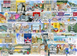 Puzzle Jasná světla velkoměst 1000 dílků GIBSONS