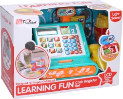 Dětská pokladna s kalkulačkou a příslušenstvím