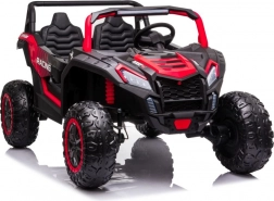 Dětské elektrické auto 24 V s EVA koly – červené