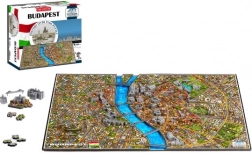 4D puzzle Budapešť – historická mapa města v čase