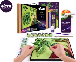 Okto kreativní set manga živly Země 30 × 40 cm