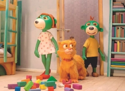 Puzzle Treflíci s Kočičkou 20 Dílů